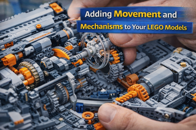 Adding Movement and Mechanisms to Your LEGO Models