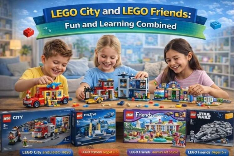 LEGO City and LEGO Friends Fun and Learning Combined