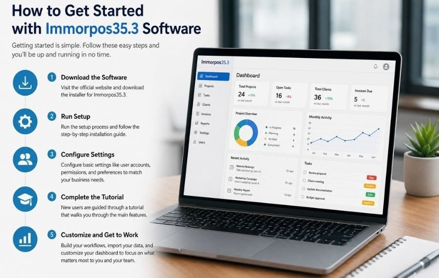 How to Get Started with Immorpos35.3 Software