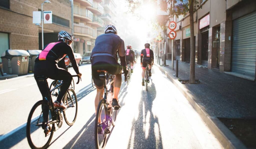 Cycling Competition Held In Spain